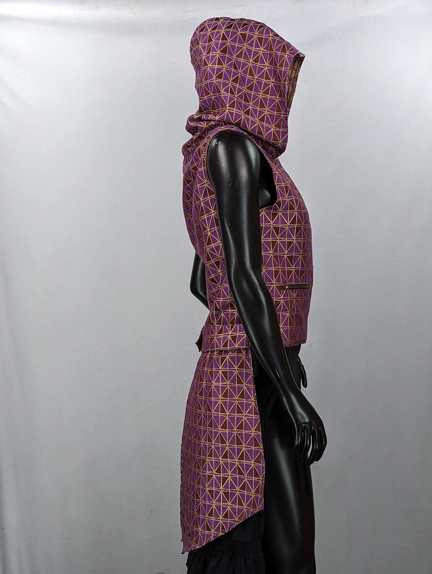 Hooded Tailed Festi-Vest