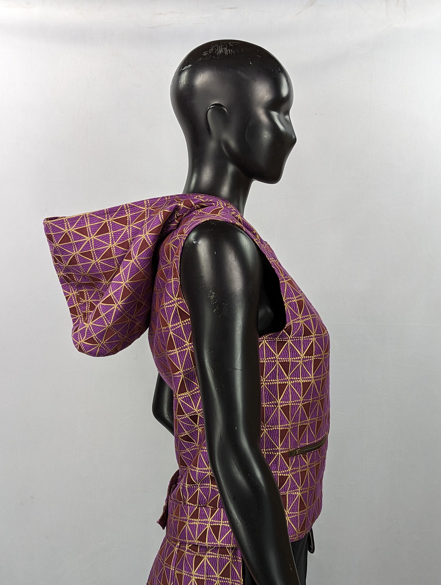 Hooded Tailed Festi-Vest