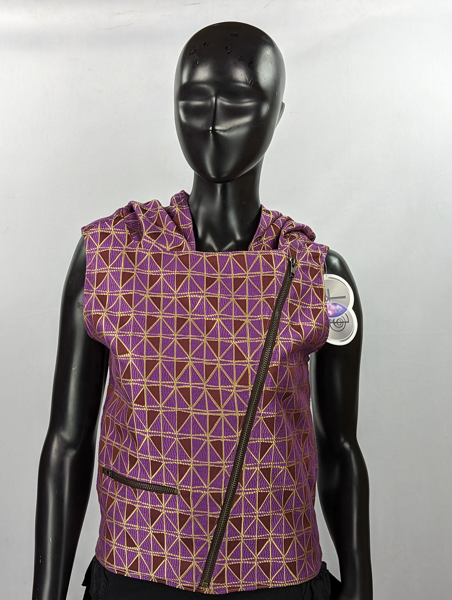 Hooded Tailed Festi-Vest