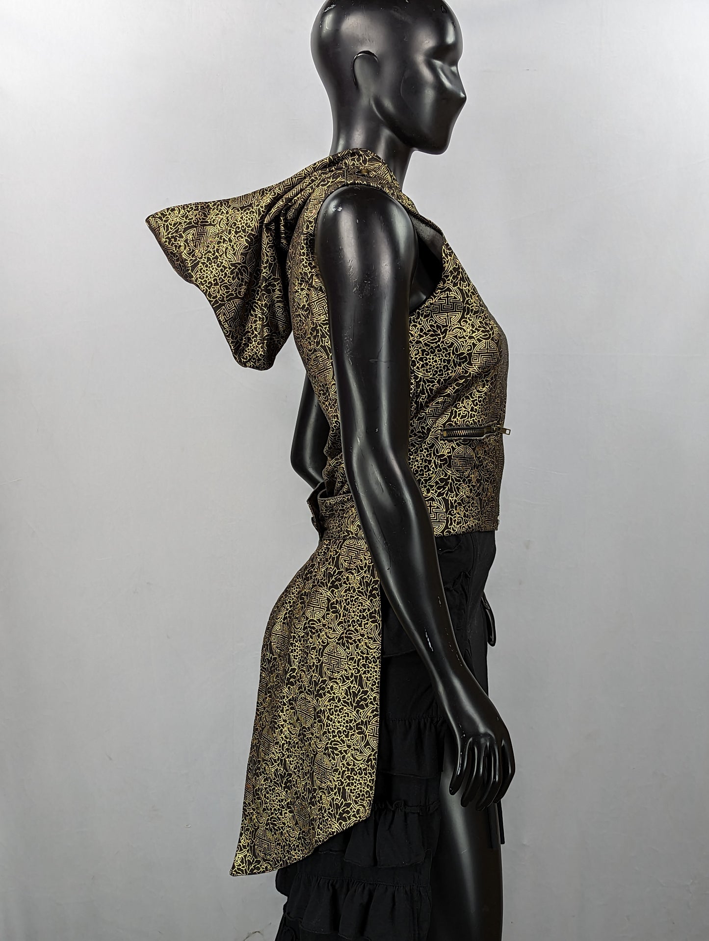 Hooded Tailed Festi-Vest