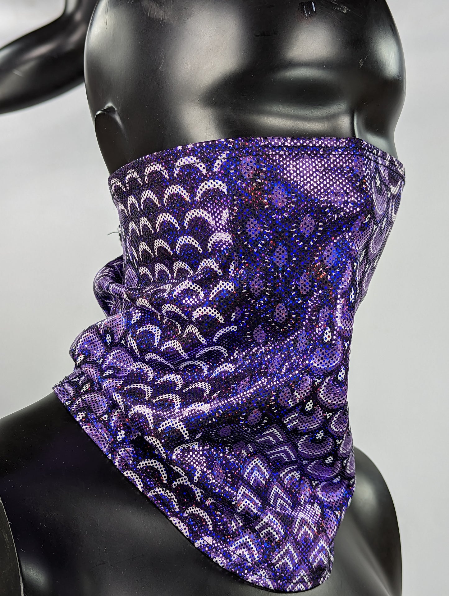 Orange Cosmic Mermaid Dust mask