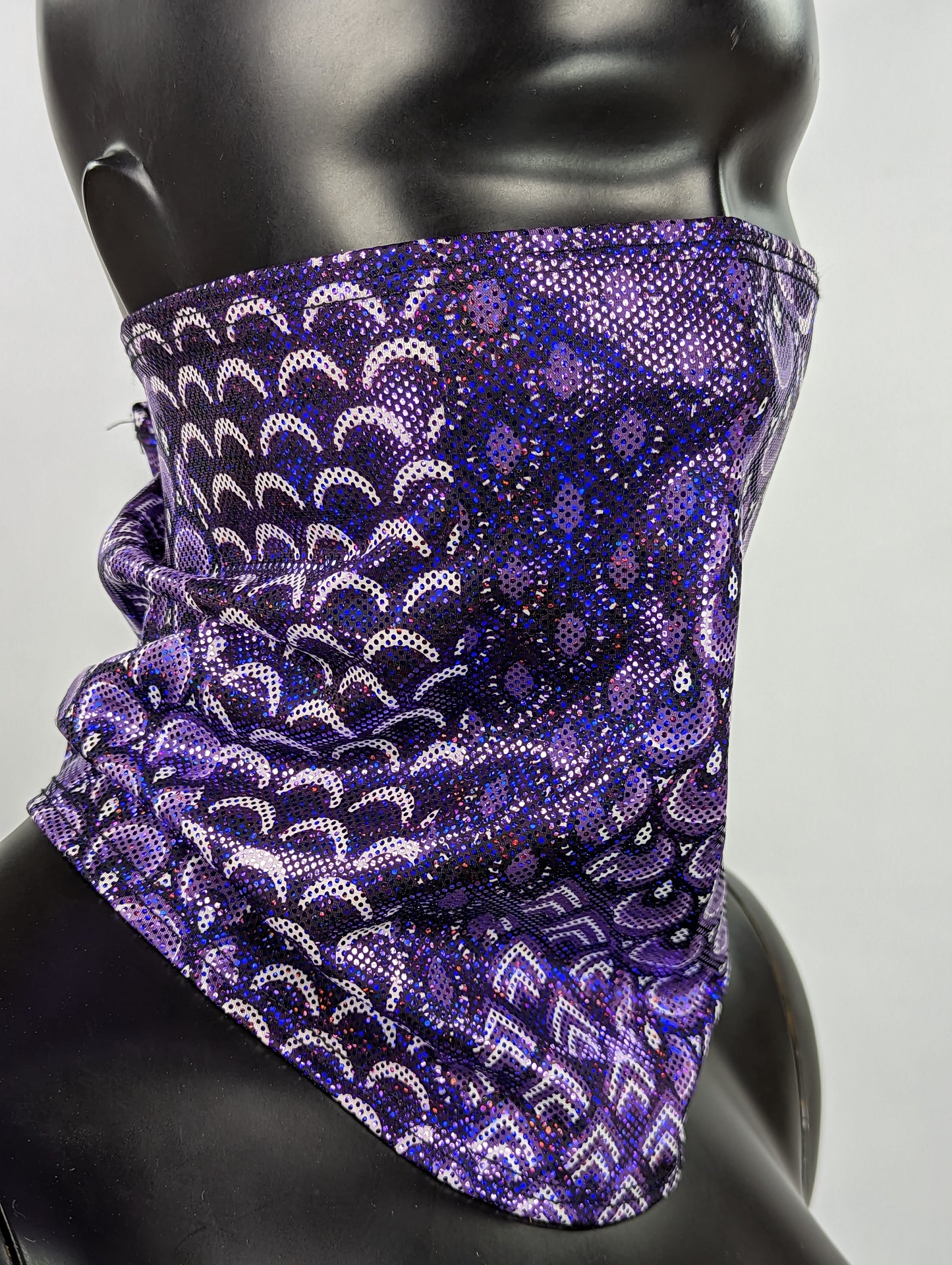 Orange Cosmic Mermaid Dust mask