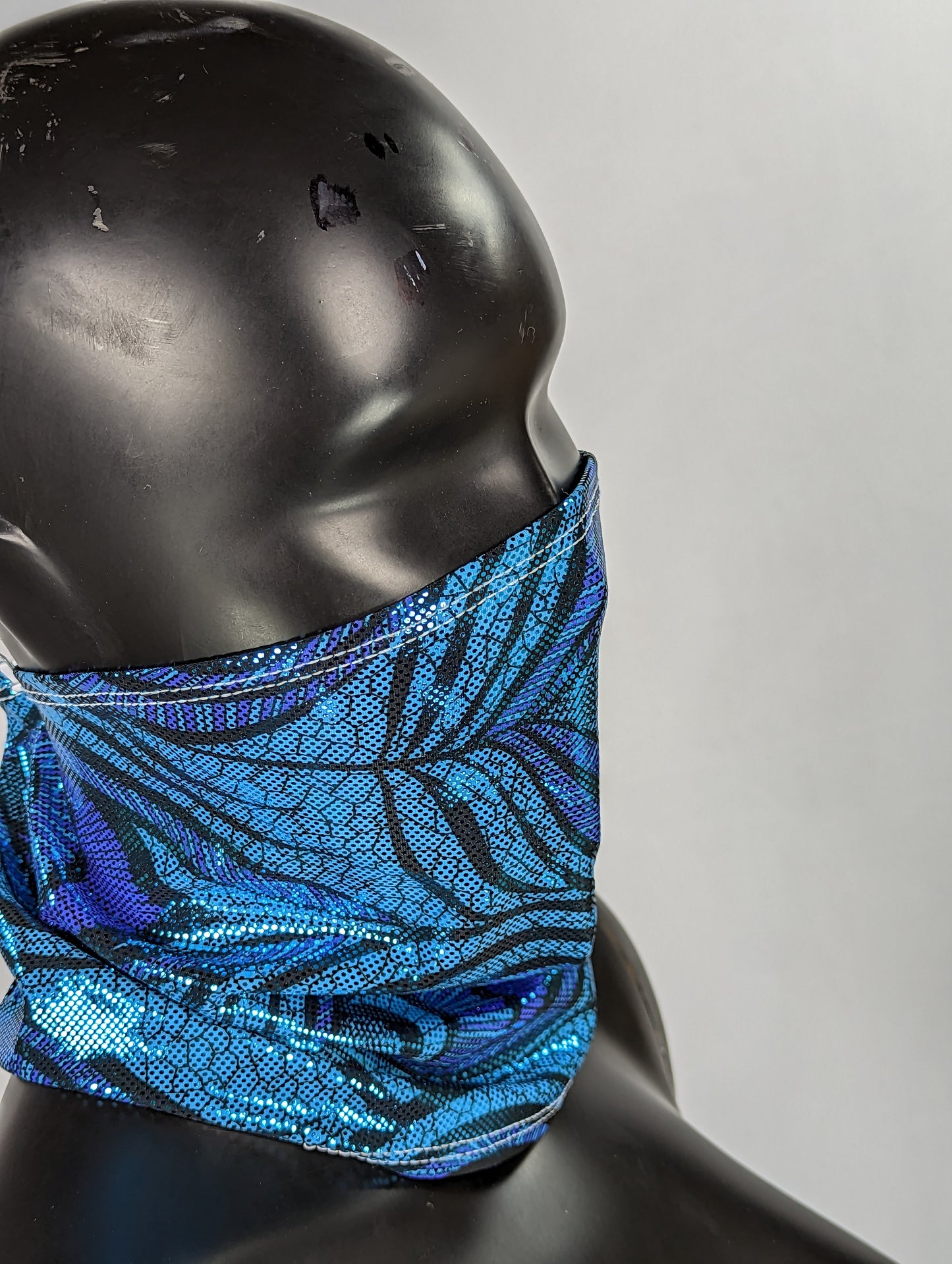 Orange Cosmic Mermaid Dust mask