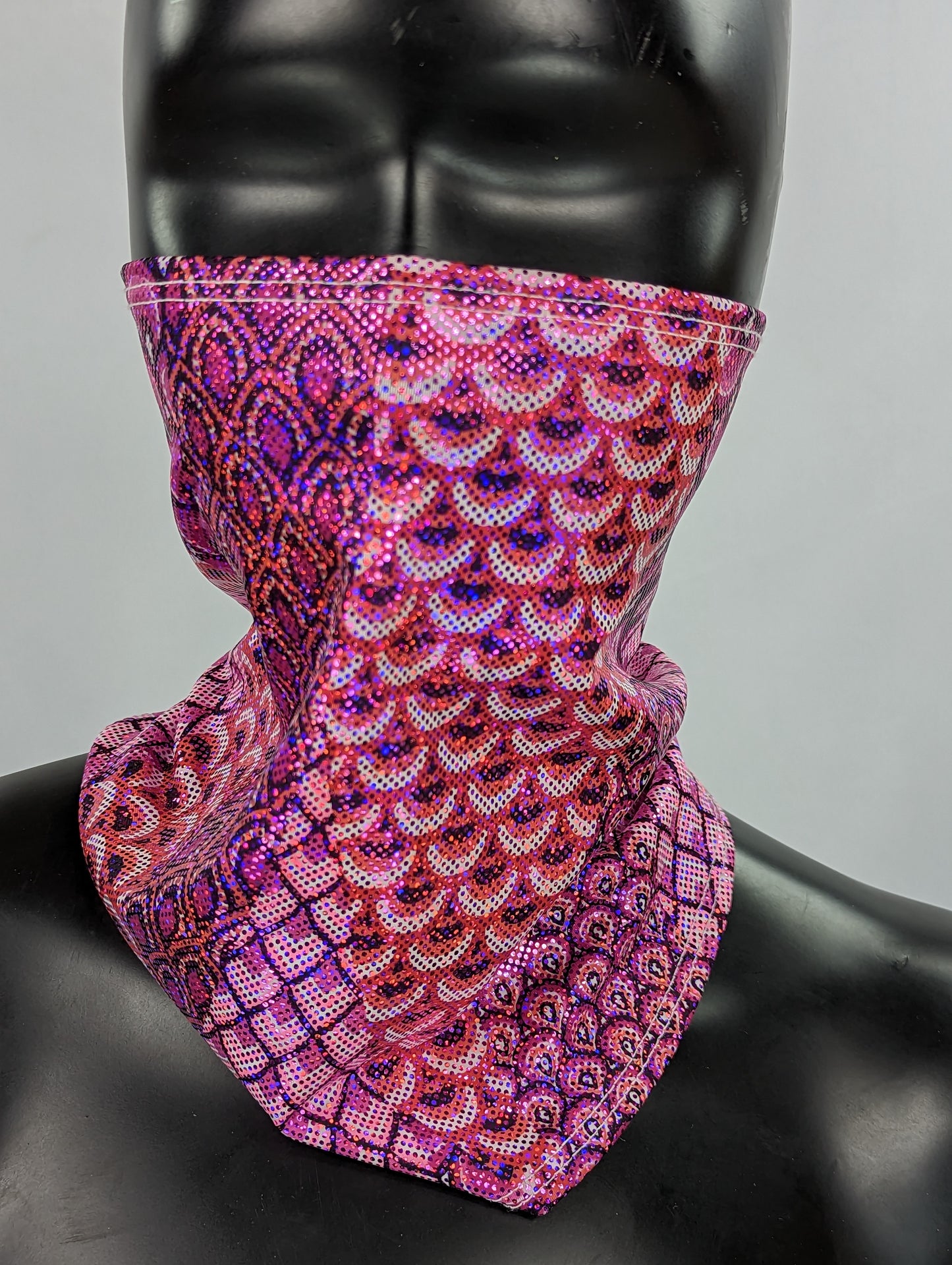 Orange Cosmic Mermaid Dust mask