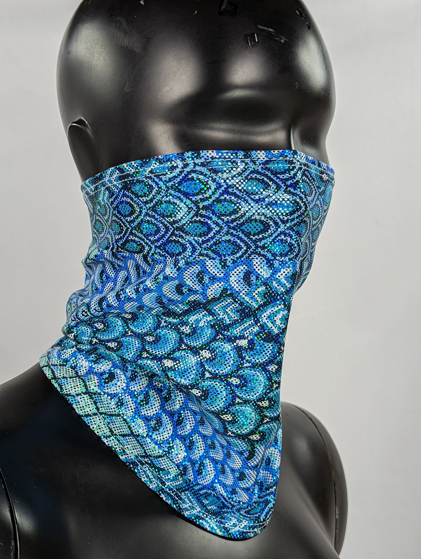 Orange Cosmic Mermaid Dust mask