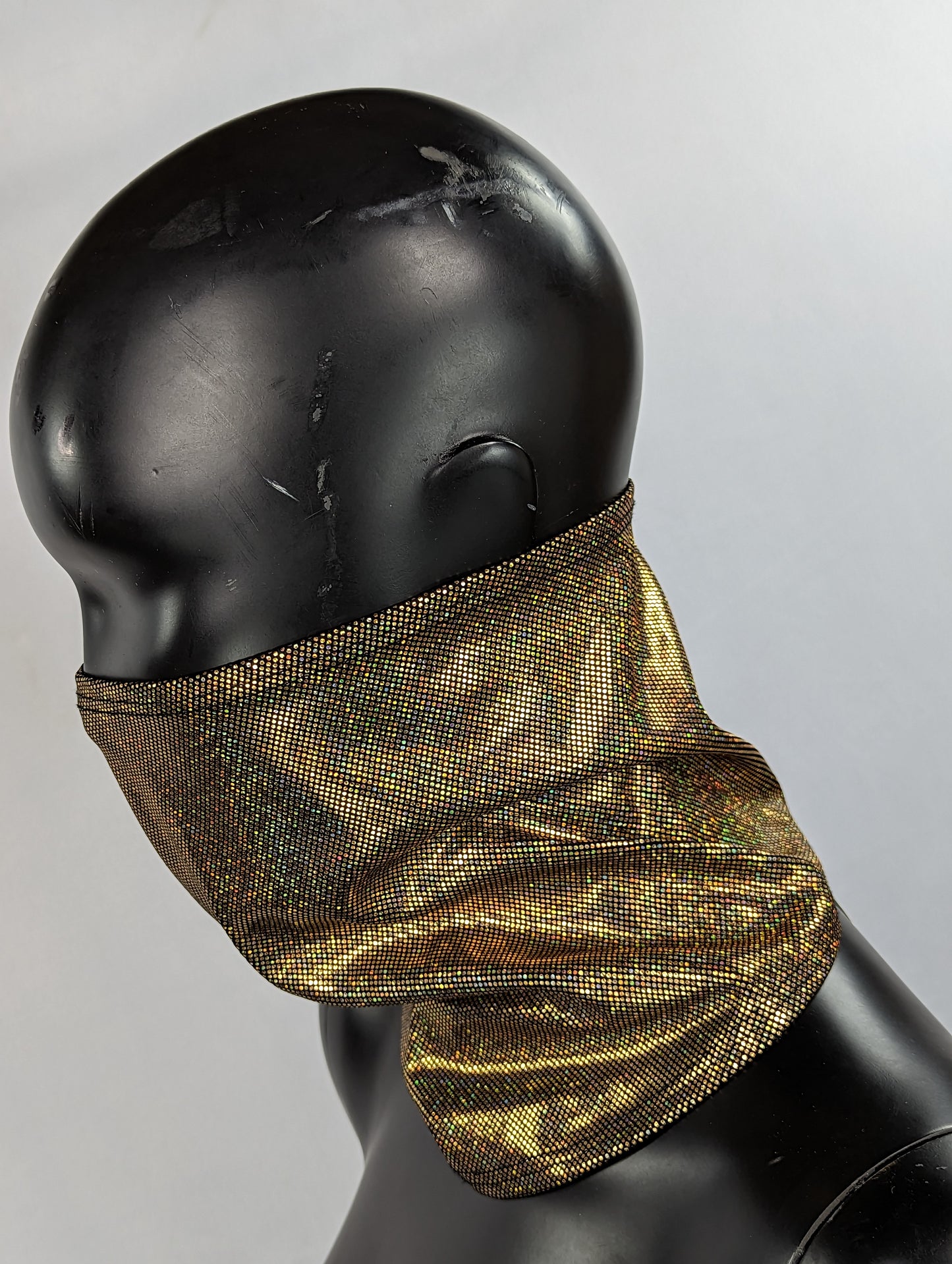 Orange Cosmic Mermaid Dust mask