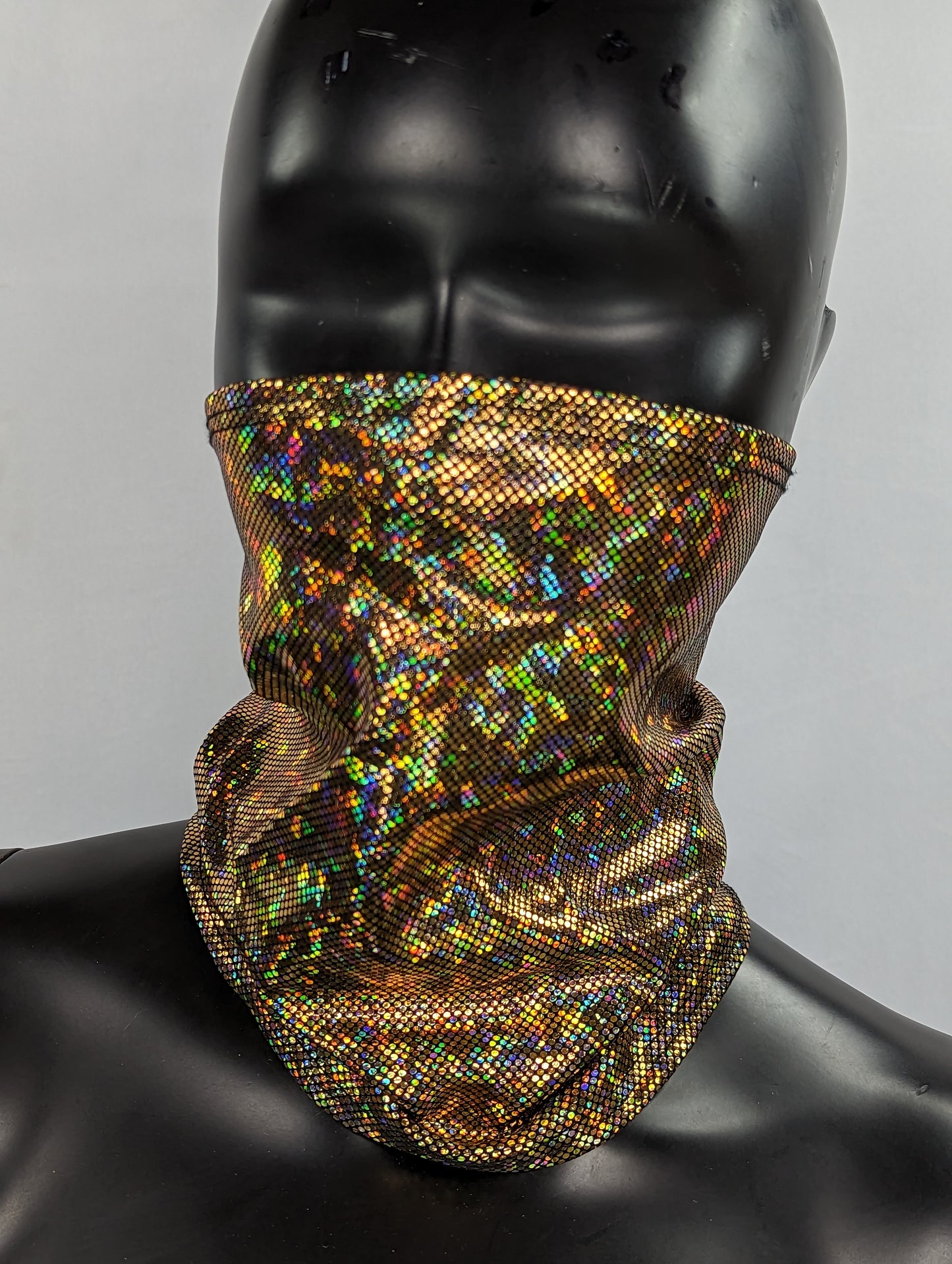 Orange Cosmic Mermaid Dust mask