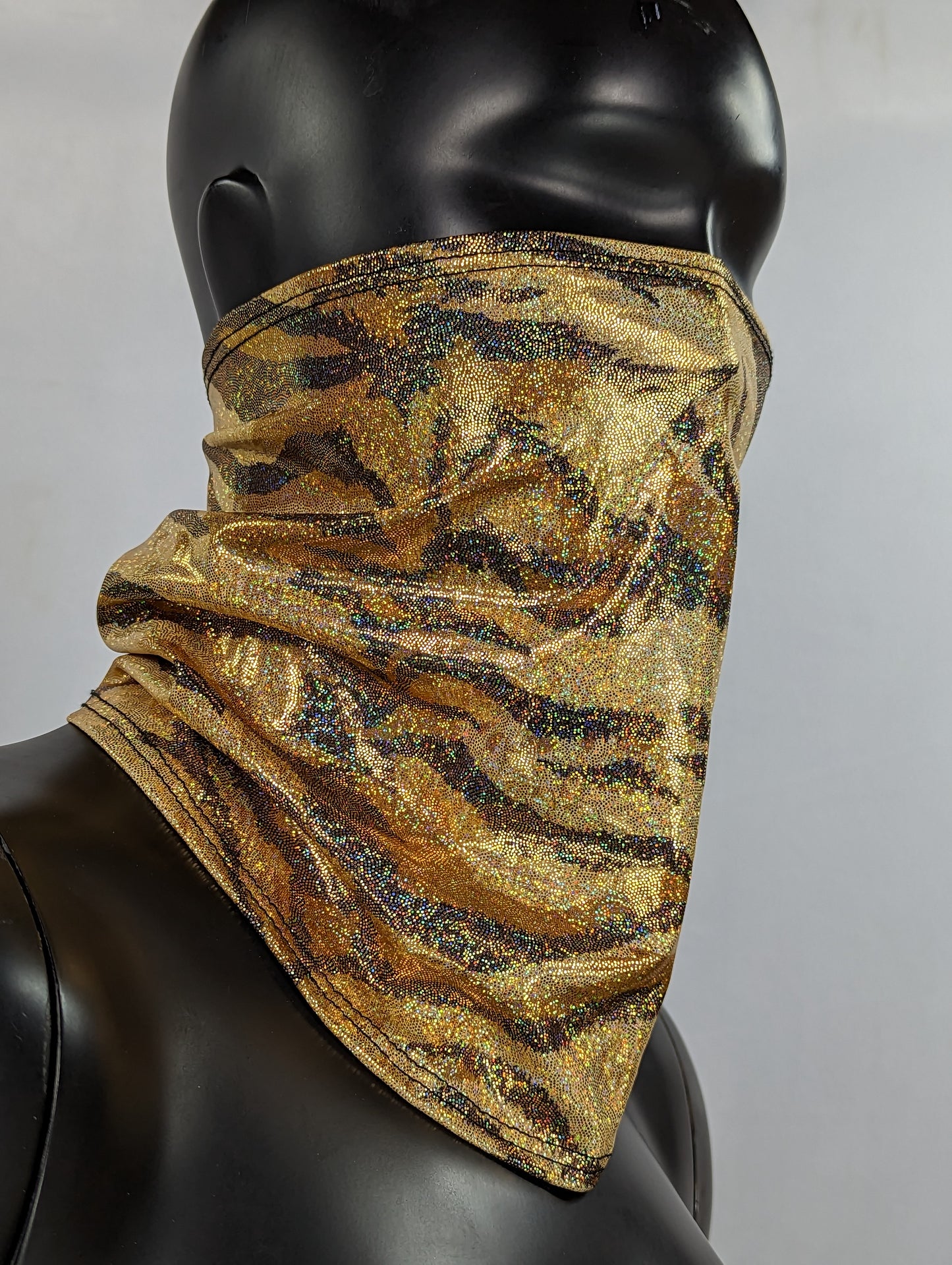 Orange Cosmic Mermaid Dust mask