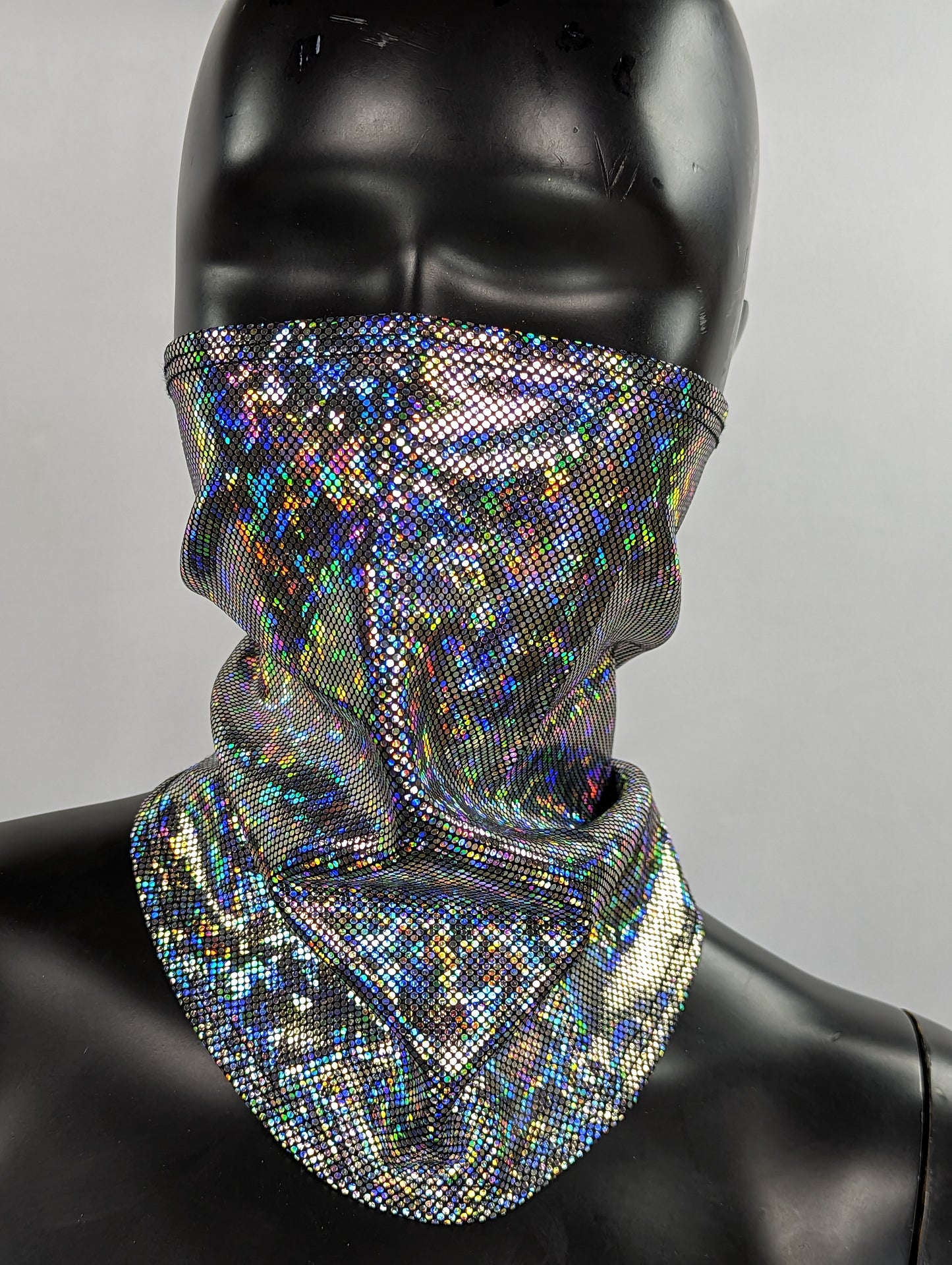 Orange Cosmic Mermaid Dust mask