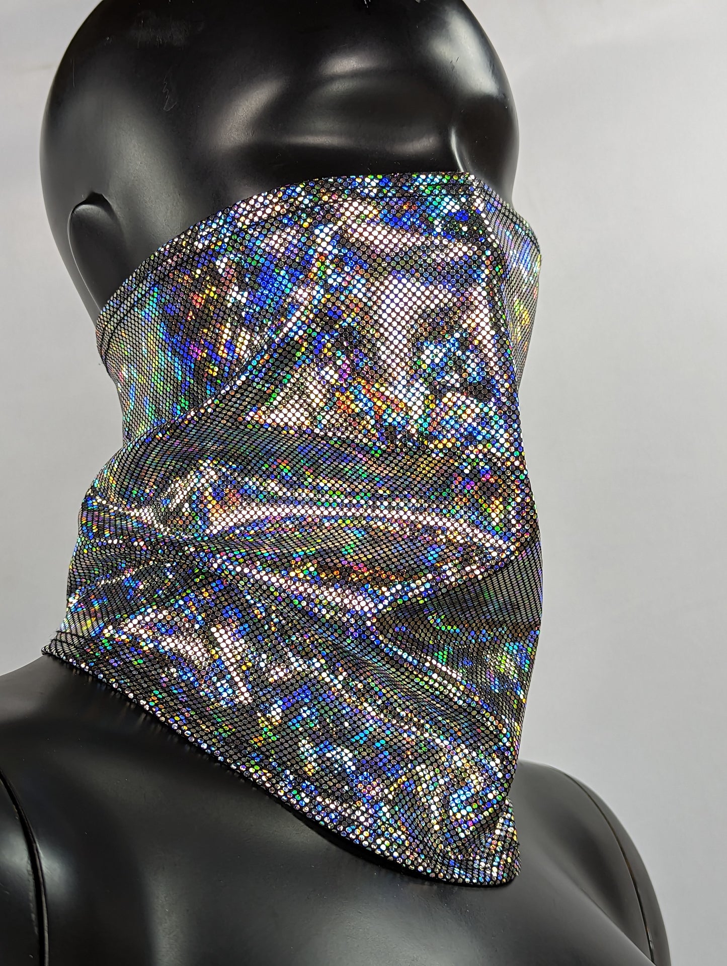 Orange Cosmic Mermaid Dust mask