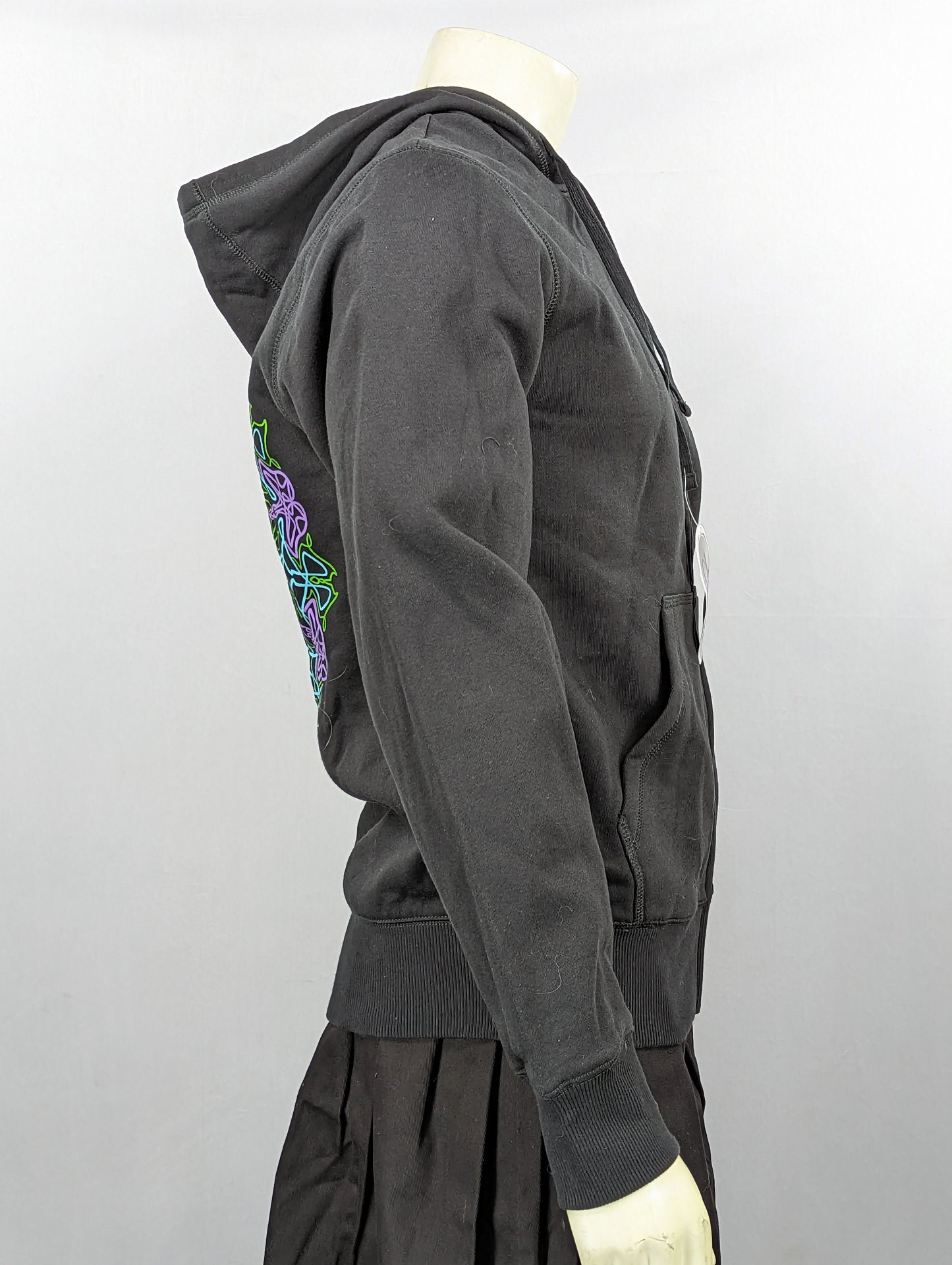 Mandala Backed Zip Up Hoodie