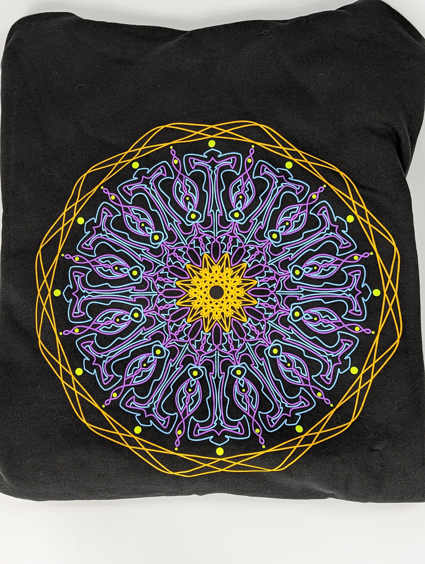 Mandala Backed Zip Up Hoodie