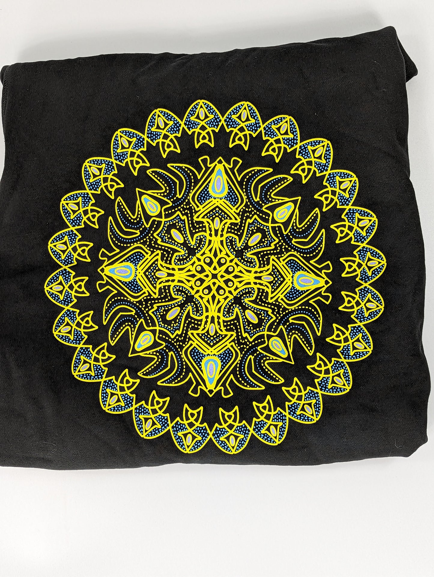 Mandala Backed Zip Up Hoodie