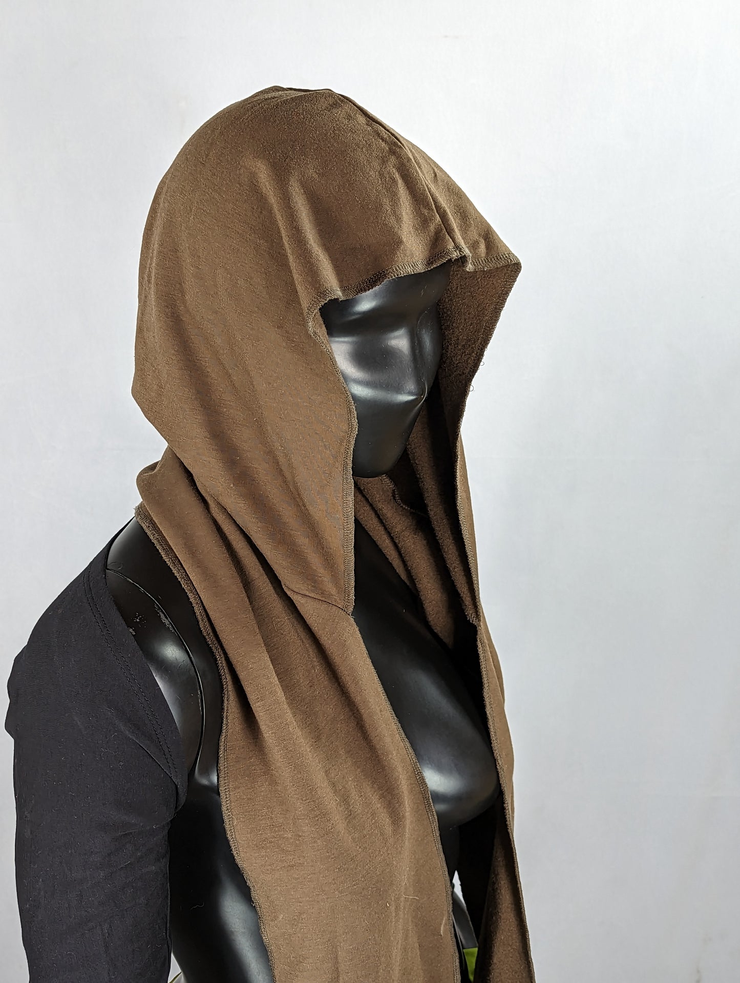 Scarf Hood Combo with Lotus Print