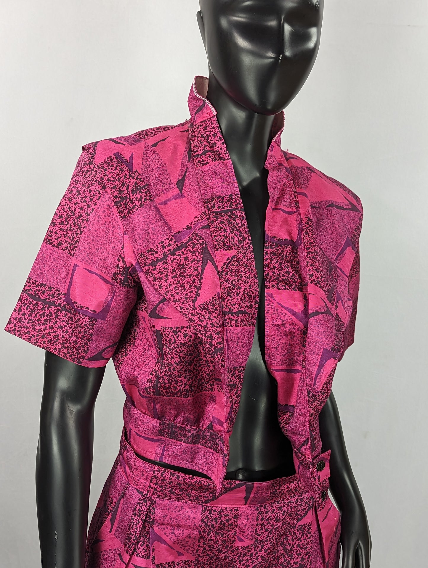 Pink Retro Two Piece matching outfit