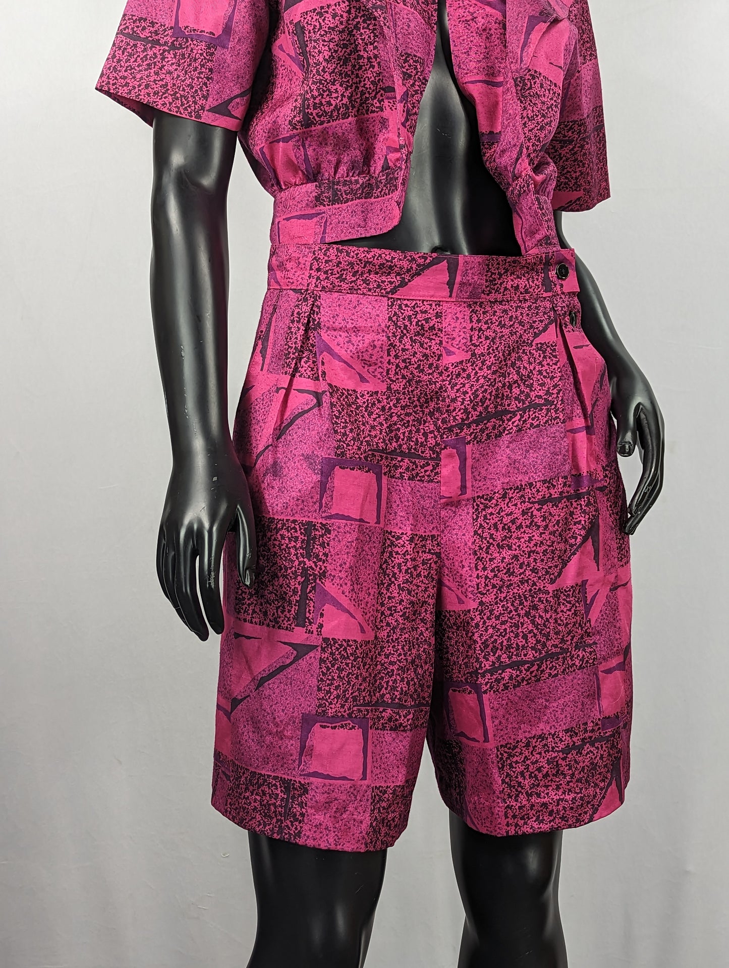 Pink Retro Two Piece matching outfit