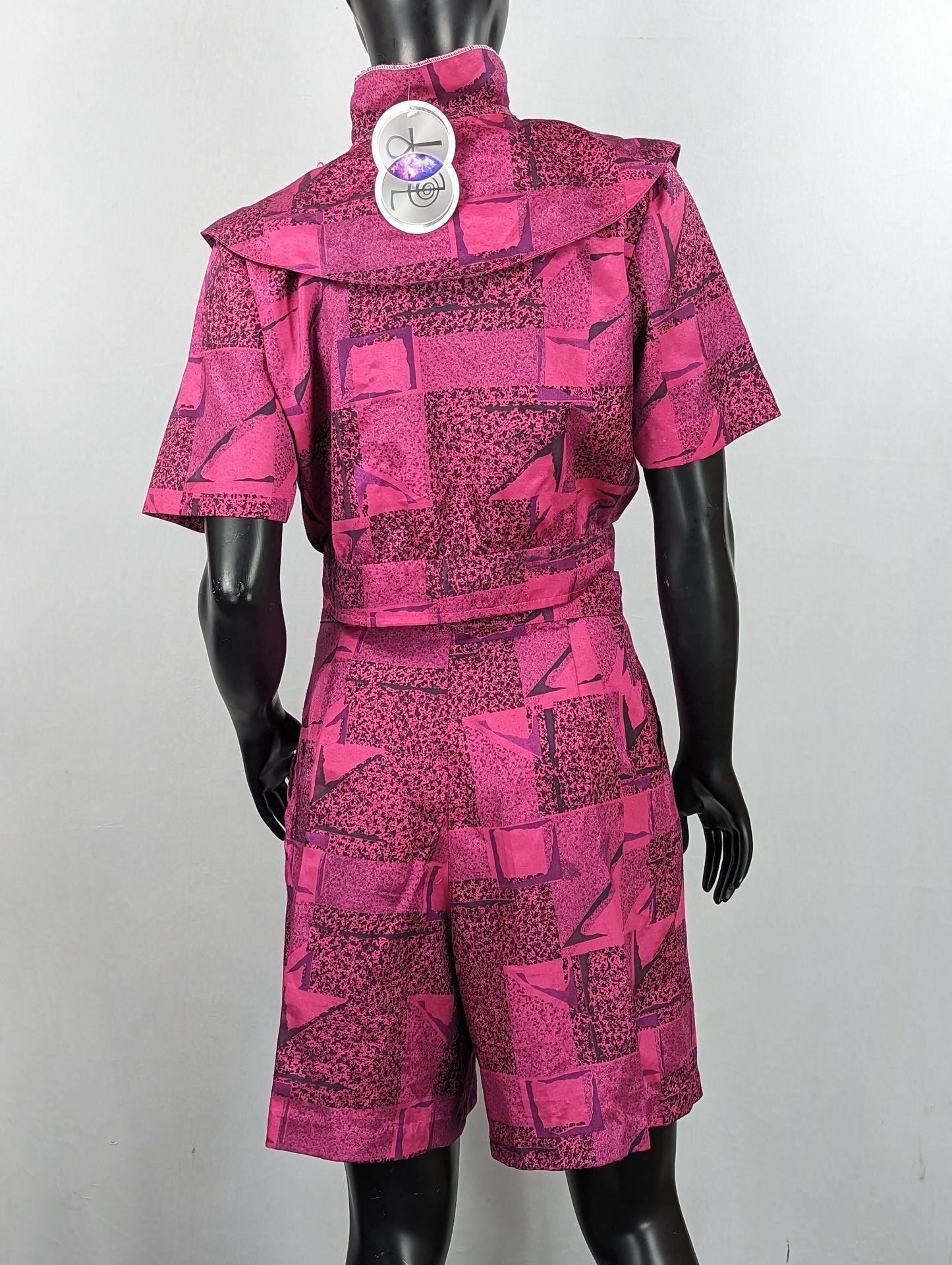 Pink Retro Two Piece matching outfit