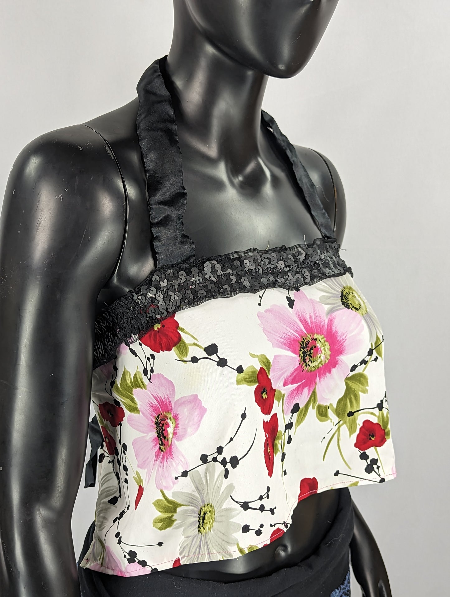 Adjustable Flowery Top