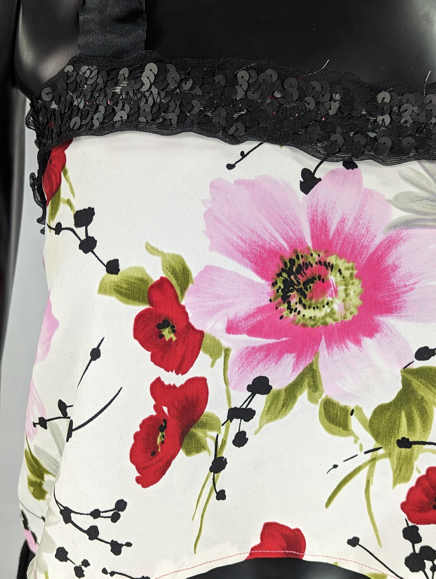 Adjustable Flowery Top