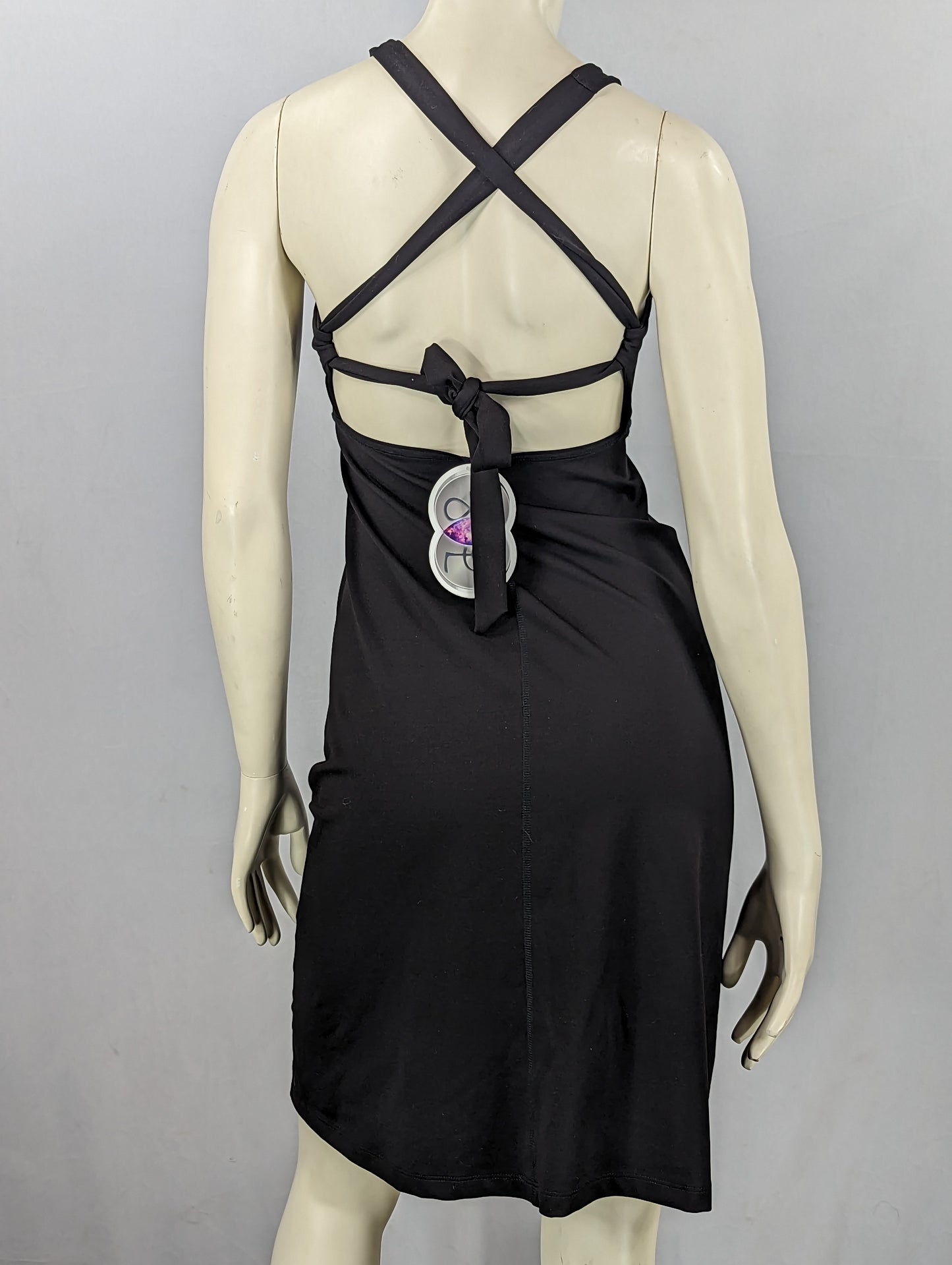 Black Backless Dress