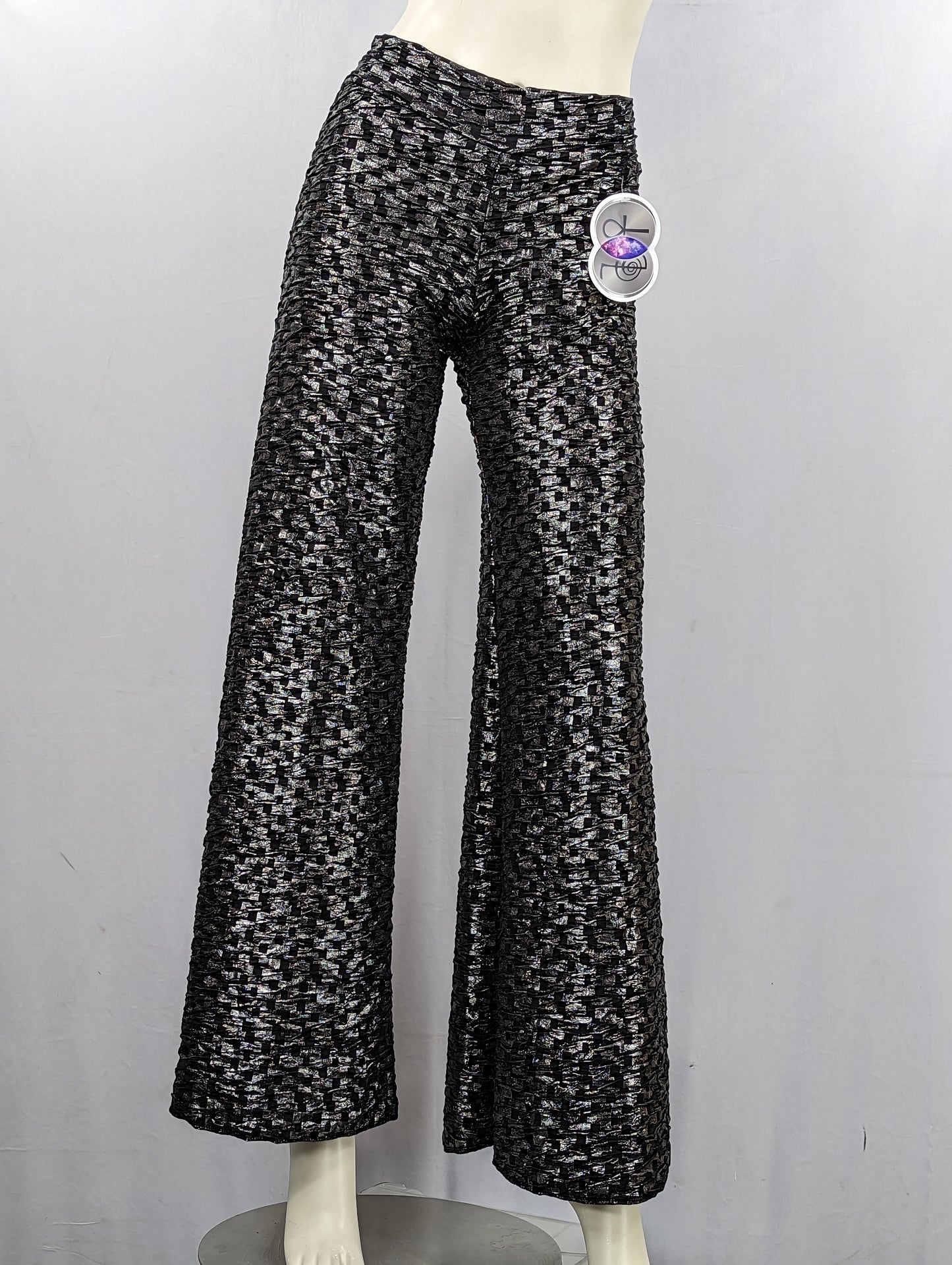 Geometric Waves Bell Bottoms