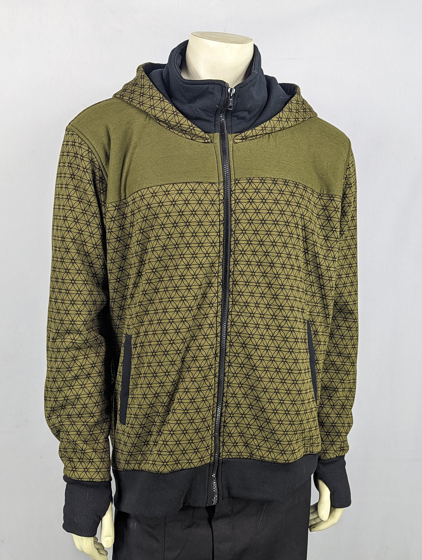 Flower of Life Zip Hoodie