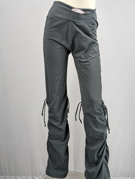 Grey Knit Pocket Pants