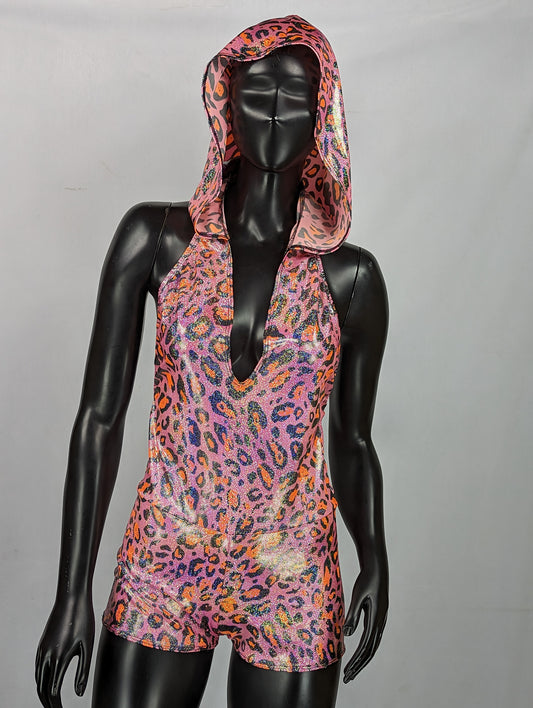 Cosmic Holographic Hooded Original Onesie