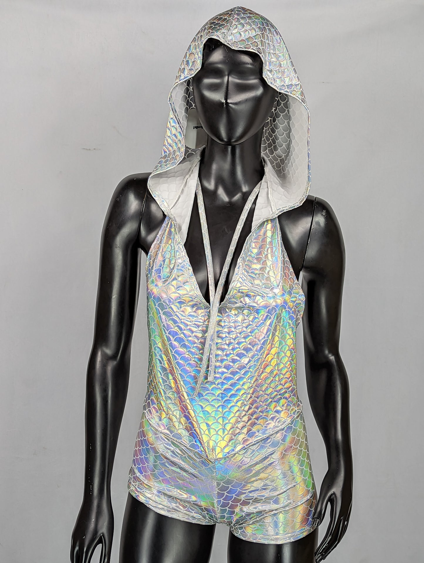 Cosmic Holographic Hooded Original Onesie