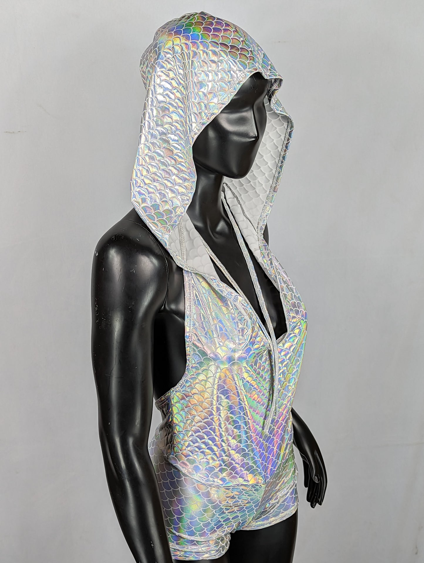 Cosmic Holographic Hooded Original Onesie