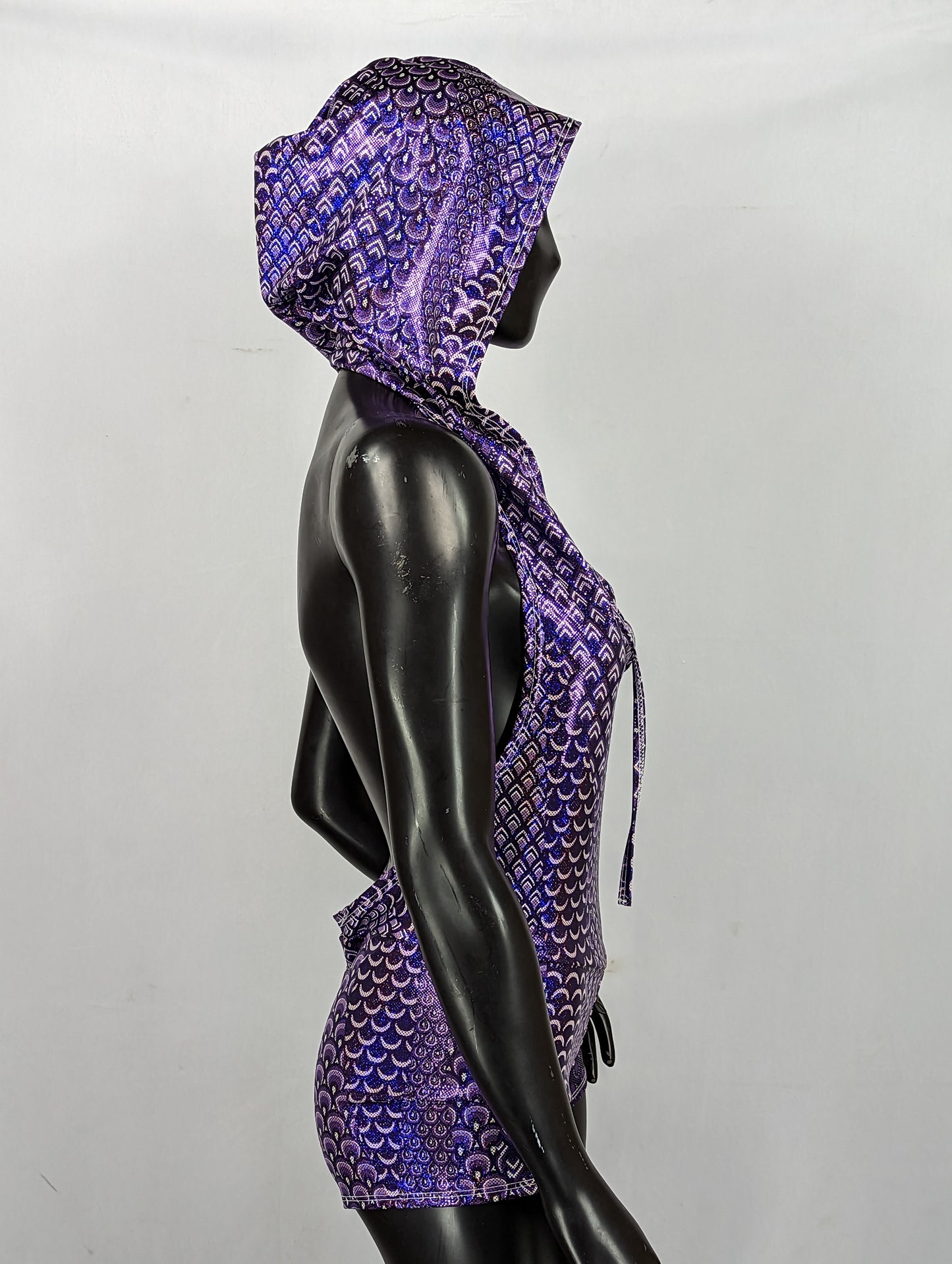 Cosmic Holographic Hooded Original Onesie