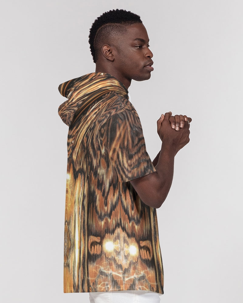 Lyran Lightworker Men's Premium Heavyweight Short Sleeve Hoodie