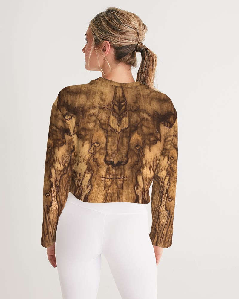 Ethereal Women's Cropped Sweatshirt