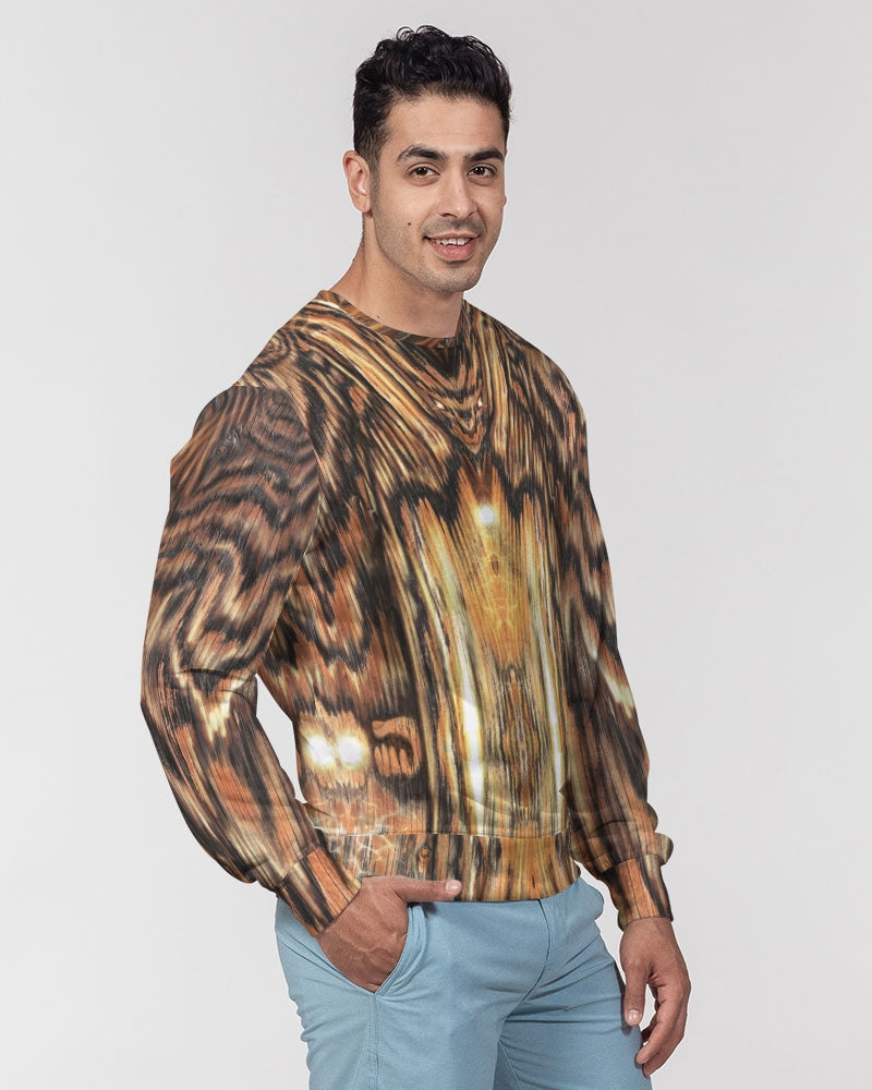 Lyran Lightworker Men's Classic French Terry Crewneck Pullover