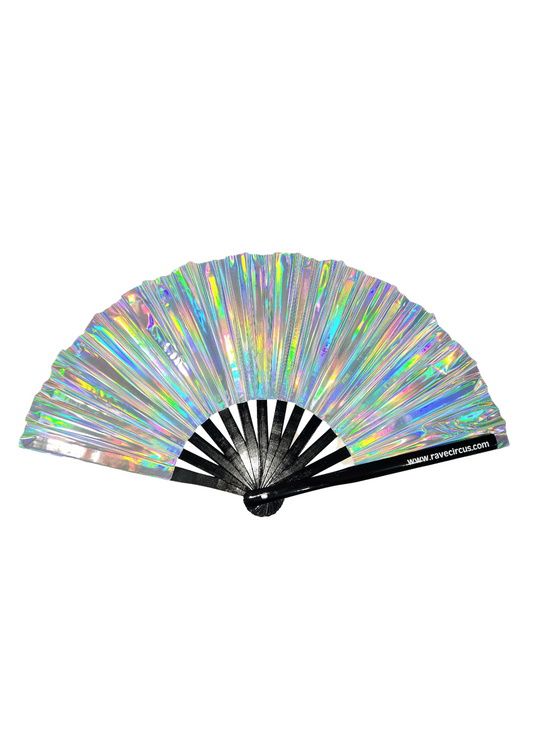 Clack Fan - Holographic Silver
