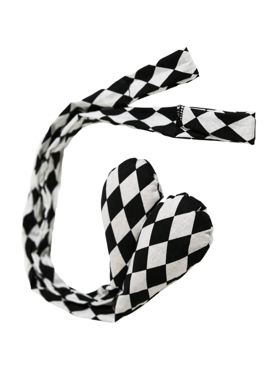 Soft Poi - Black/White Checker