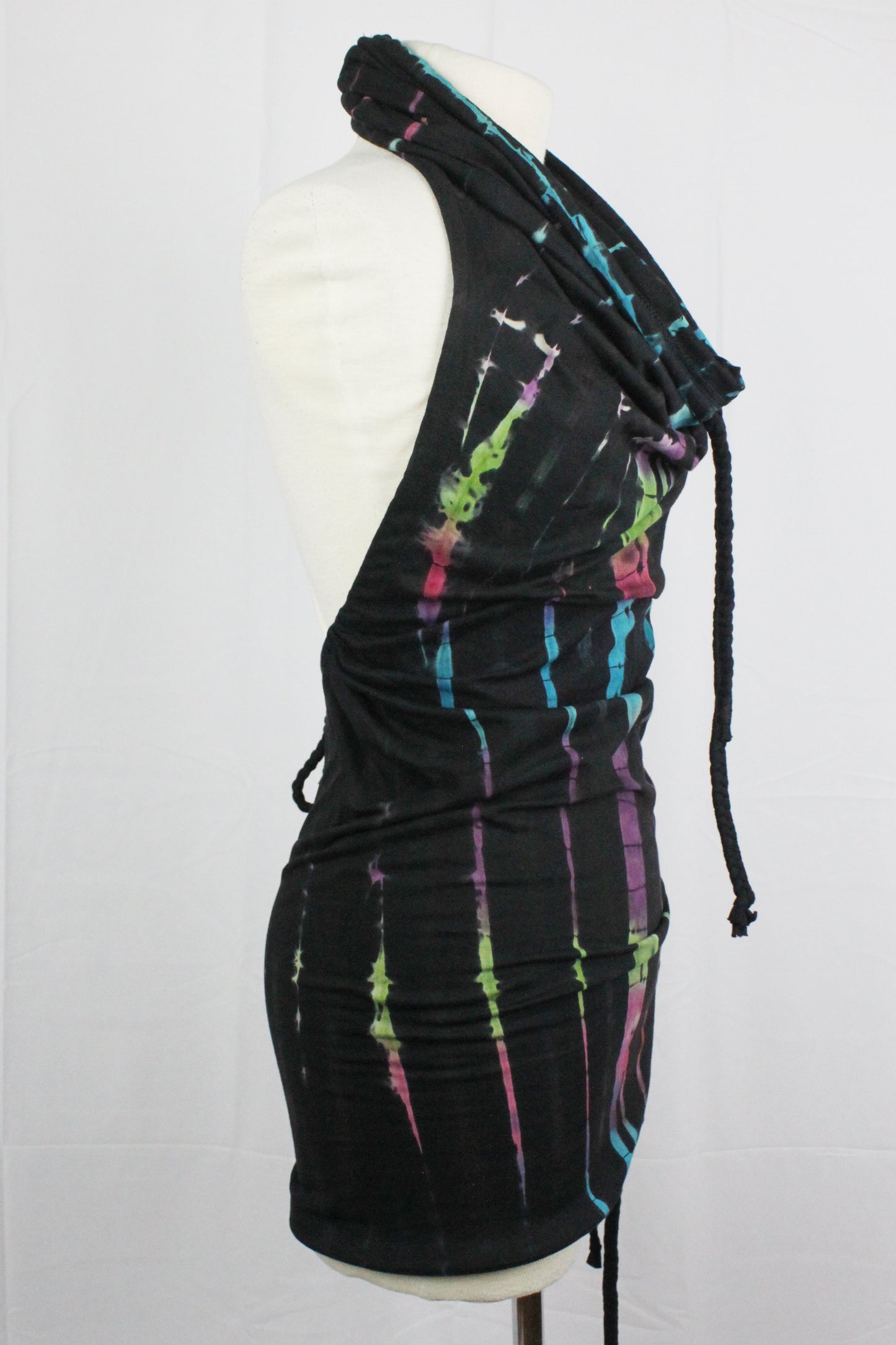 Halter Dress Multi Coloured Tie Dye [WDO-505C]