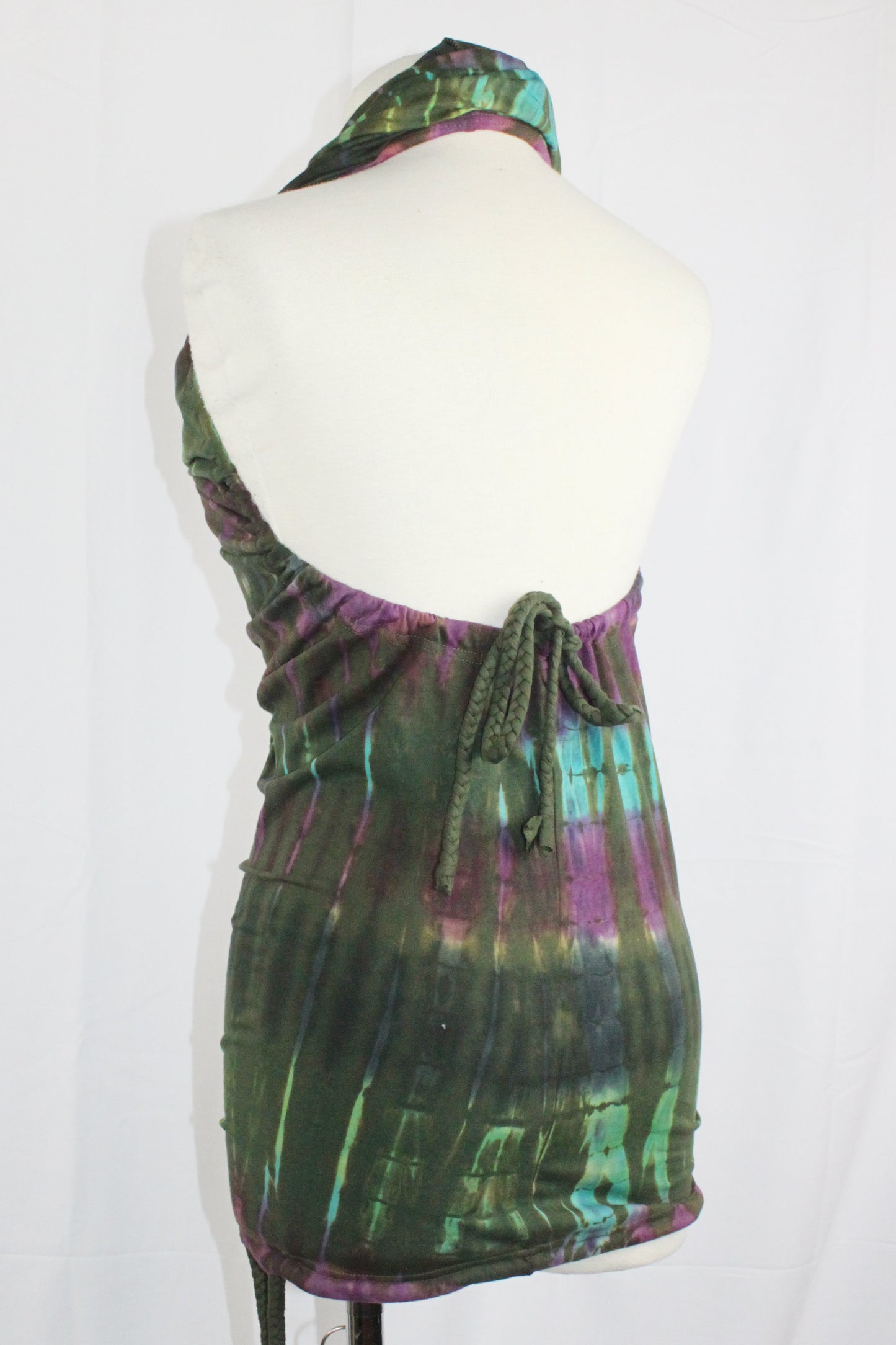 Halter Dress Multi Coloured Tie Dye [WDO-505C]