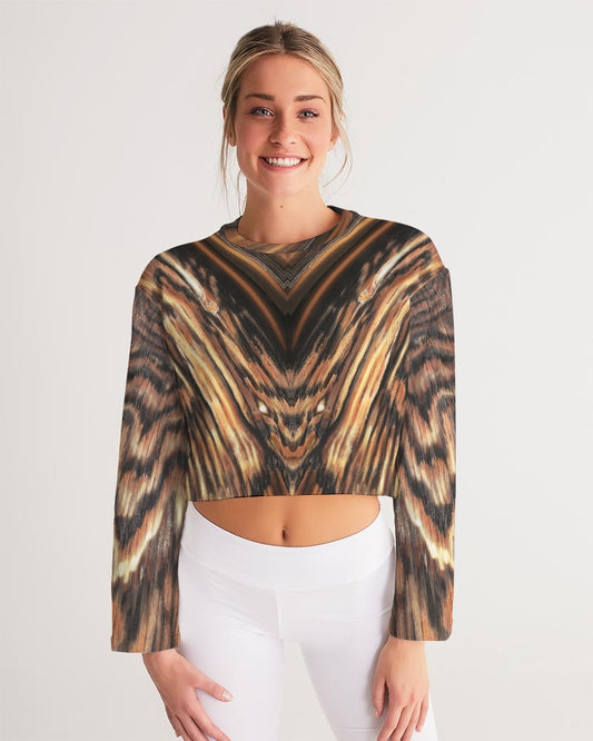 Lyran Lightworker Women's Cropped Sweatshirt