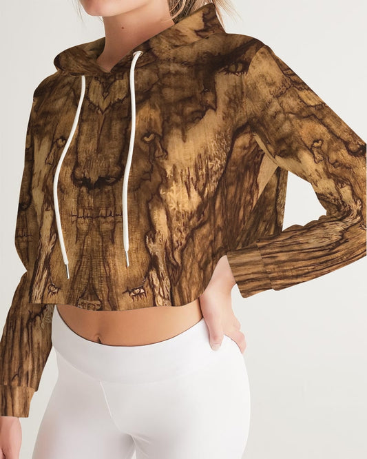 Ethereal Women's Cropped Hoodie