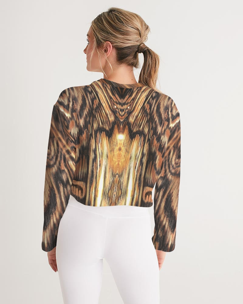 Lyran Lightworker Women's Cropped Sweatshirt