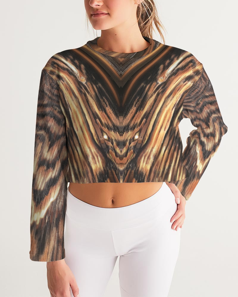 Lyran Lightworker Women's Cropped Sweatshirt