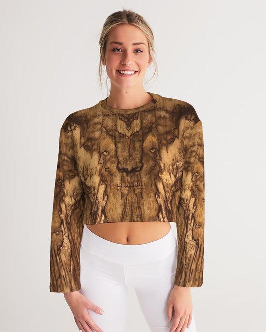 Ethereal Women's Cropped Sweatshirt