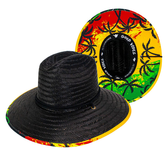 Rasta Straw Hat