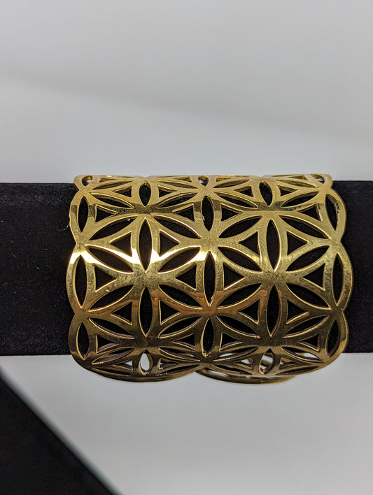 Large Flower of Life Cuff