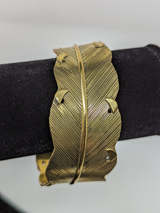 Large Feather Cuff