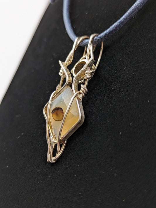Montana Agate in Sterling Silver