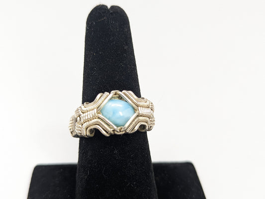 Larimar in Silver