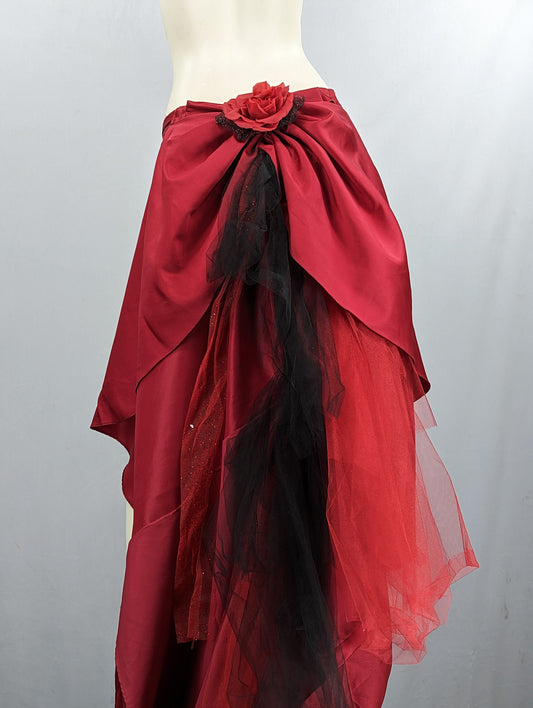 Red Prom Skirt