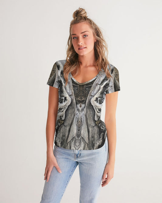 Ancient Ones Women's V-Neck Tee